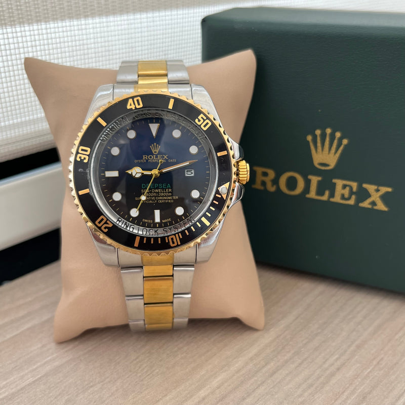 RELOJ ROLEX CABALLERO + ESTUCHE DE LUJO