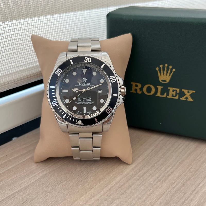 RELOJ ROLEX CABALLERO + ESTUCHE DE LUJO