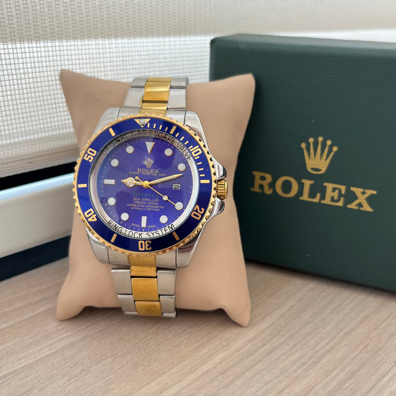 RELOJ ROLEX CABALLERO + ESTUCHE DE LUJO