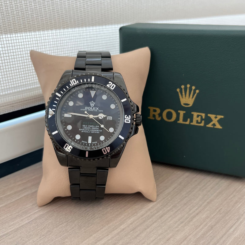 RELOJ ROLEX CABALLERO + ESTUCHE DE LUJO