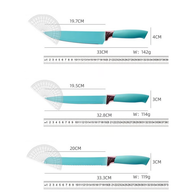 Set cucharones y accesorios cocina k-19p