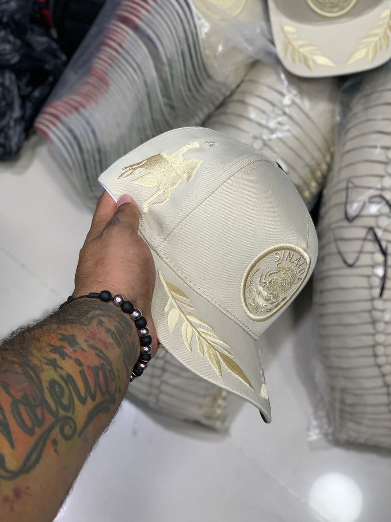 Gorra Sinaloa Beige Espigas