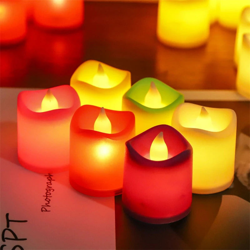 VELAS DE COLORES X24