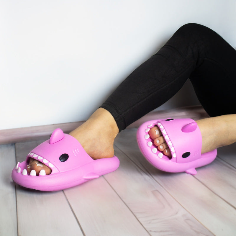 Pantuflas Sharkys Dama Cómodas De Moda