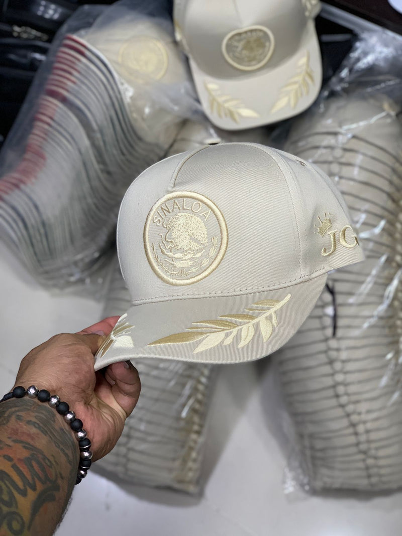 Gorra Sinaloa Beige Espigas